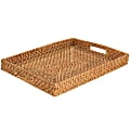Martha Stewart Serving Tray, 16", Brown 1 thumbnail image