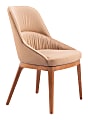 Zuo Ayr Dining Accent Chairs, Tan, Set Of 2 Chairs 1 thumbnail image