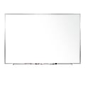 Ghent Magnetic Porcelain Dry-Erase Whiteboard, 48" x 120", Aluminum Frame With Silver Finish