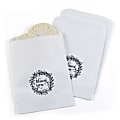 Taylor Party/Event And Ceremony Treat/Favor Bags, 5-3/4" x 7-1/2", Thank You Rustic Wreath, Box Of 25 Bags