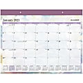 AT-A-GLANCE Dreams 2023 RY Monthly Desk Pad Calendar, Standard, 21 3/4" x 17"