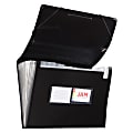 JAM Paper® Legal Size Expanding File, 8" Expansion, 8-1/2" x 14", Black 1 thumbnail image