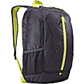 Case Logic Ibira IBIR-115 Carrying Case (Backpack) for 10.1" to 16" Notebook - Gray, Anthracite - Polyester - Shoulder Strap - 17.3" Height x 12.6" Width x 10.2" Depth - 6.34 gal Volume Capacity