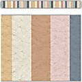 Teacher Created Resources Straight Border Trim, 3" x 35", Everyone is Welcome Stripes, Pack Of 12