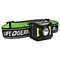 Life+Gear 4W USB Adventure 300-Lumen Rechargeable Headlamp, 1-5/8”H x 1-3/8”W x 1-3/16”D, Black/Green 1 thumbnail image