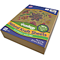 Creativity Street Natural Kraft Sheets - Drawing, Project, Art, Craft Project, Decoration - 500 Piece(s) - 2.10"Height x 9"Width x 12"Length - 500 / Ream - Natural - Kraft 1 thumbnail image