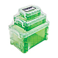 Super Stacker Storage Boxes, 5 Cups, Assorted Colors, Pack Of 3
