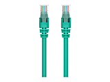 Belkin - Patch cable - RJ-45 (M) to RJ-45 (M) - 6 in - 0.2 in - UTP - CAT 6 - molded, snagless, stranded - green