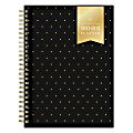 Day Designer Weekly/Monthly Planner, 5-7/8” x 8-5/8”, Swiss Black Dot, January To December 2022, 133262