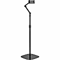 Kantek Adjustable Universal Tablet/Phone Floor Stand - Up to 12.90" Screen Support - Floor - Aluminum, Steel, Plastic - Black 1 thumbnail image