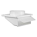 Lambro 6-In. Plastic Exhaust Soffit Bath Fan Vent with Damper For new or replacement vent installation, White, 146W