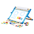 Melissa & Doug Double-Sided Magnetic Tabletop Easel, Wood, Multicolor 1 thumbnail image
