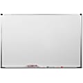 Balt ABC Markerboard - 36" (3 ft) Width x 24" (2 ft) Height - White Porcelain Steel Surface - Anodized Aluminum Frame - Rectangle - 1 Each 1 thumbnail image