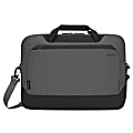 Targus® Cypress EcoSmart Briefcase With 15.6" Laptop Pocket, Light Gray 1 thumbnail image