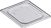 Cambro Camwear Polycarbonate Flat Lids, 1/6 Size, Clear, Pack Of 6 Lids 1 thumbnail image