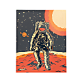 Eccolo Lena + Liam Paper Back To School 2-Pocket Folder, 9-1/4” x 11-1/2”, Astronaut Fun Moon 1 thumbnail image