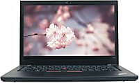 Lenovo® ThinkPad® T480 Refurbished Laptop, 14" Screen, Intel® Core™ i5, 16GB Memory, 512GB Solid State Drive, Windows® 10 Pro