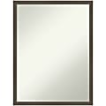 Amanti Art Non-Beveled Rectangle Wood Framed Bathroom Wall Mirror, 25-1/2”H x 19-1/2”W x 1”D, Svelte Clay Gray 1 thumbnail image
