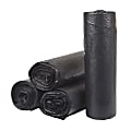 Inteplast HDPE Can Liners, 16 Microns, 33" x 40", Black, Pack Of 250 Liners 1 thumbnail image