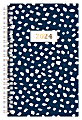 2024 Office Depot® Brand Weekly/Monthly Planner, 5" x 8”, Blue Floral, January To December 2024  1 thumbnail image