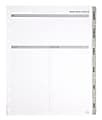 TUL® Discbound Monthly Planner Refill With 12 Tab Dividers, Letter Size, Gray, January To December 2021 1 thumbnail image