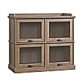 Sauder® Barrister Lane Highboy Bookcase TV Stand For 42" TVs, Salt Oak 1 thumbnail image