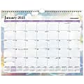 AT-A-GLANCE® Dreams 13-Month Monthly Wall Calendar, 15" x 12", January 2021 To January 2022, PM83-707