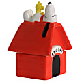 Gibson Peanuts Classical Dog House Snoopy And Woodstock Salt And Pepper Shaker Set, Red