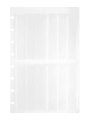 TUL® Discbound Notebook Business Card Pages, Junior Size, Clear, 8 Pockets Per Page, Pack Of 3 Pages 1 thumbnail image