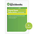 QuickBooks Desktop Payroll Basic 2021 (Windows) 1 thumbnail image