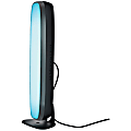 Monster MLB7-1030-BLK Lighting Bar - 10" Height - 2" Width - LED Bulb - USB Powered, Dimmable, Bluetooth, Adjustable Brightness, Application Controlled - Surface Mount, Wall Mountable - Multicolor 1 thumbnail image