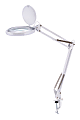Bostitch® PureOptics LED VLED600 Magnifying Desk Lamp With Clamp Mount, 22"H, White 1 thumbnail image