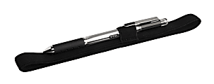 TUL® Discbound Notebook Pen Loop Holders, Letter/Junior Sizes, Black, Set Of 2 Holders