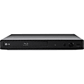 LG BP255 1 Disc(s) Blu-ray Disc Player - 1080p - DTS, Dolby Digital, Dolby Digital Plus, Dolby TrueHD, DTS 2.0 Digital out, DTS-HD Master Audio - BD-RE, DVD+RW, DVD-RW, CD-RW - BD Video, DVD Video, MPEG-2, H.264, VC-1, VC-9, MKV, AVCREC, AVCHD, M4V, WMV 1 thumbnail image