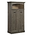 Sauder Sonnet Springs 34”W 2-Door Accent Storage Cabinet, Pebble Pine/Khaki Pine