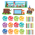 Creative Teaching Press® Woodland Friends Happy Birthday Mini Bulletin Board Set, Multicolor, Grade 1 - Grade 8