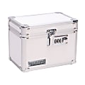 Vaultz Medicine Box, 5-1/4”H x 4-1/2”W x 6-3/4”L, White 1 thumbnail image