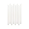 Amscan Birthday Candles, 5", White, 12 Candles Per Pack, Set Of 8 Packs 1 thumbnail image