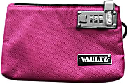 Vaultz Accessories Pouch, 5" x 8", Pink 1 thumbnail image