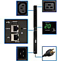 Tripp Lite 3.3/3.7kW Single-Phase Monitored PDU, LX Platform Interface, 208/230V Outlets (18 C13/2 C19), C20/L - PDUMNV20HV2LX 1 thumbnail image