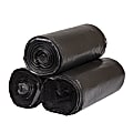 Inteplast LLDPE Can Liners, 2 mil, 38" x 58", Black, Pack Of 100 Liners 1 thumbnail image