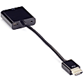 Black Box HDMI To VGA Adapter Converter Dongle With Audio - 1080p - First End: 1 x HDMI Male Digital Audio/Video - Second End: 1 x 15-pin HD-15 Female VGA, Second End: 1 x Mini-phone Female Stereo Audio, Second End: 1 x Female Micro USB
