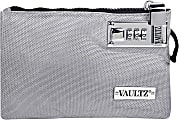 Vaultz Accessories Pouch, 5" x 8", Gray