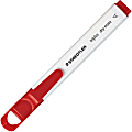 Staedtler Triplus Broad Tip Dry-erase Markers - Broad Marker Point - Chisel Marker Point Style - Vivid Red - Polypropylene Barrel - 10 / Box