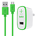 Belkin® Universal Home Charger With Micro-USB Cable, Green