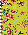 2023-2024 Willow Creek Press Softcover Weekly/Monthly Academic Planner, 9” x 6-1/2”, Fresh Picked Flowers, July 2023 To June 2024 