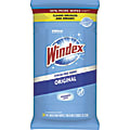 Windex Glass & Surface Wipes, 38 Sheets Per Container, Blue