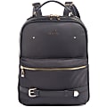 Celine Dion Carrying Case (Backpack) Travel Essential - Black, Gold - Nylon - Shoulder Strap, Handle, Belt - 10" Height x 4" Width x 13.8" Depth - 1 Pack 1 thumbnail image