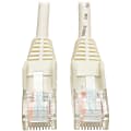 Eaton Tripp Lite Series Cat5e 350 MHz Snagless Molded (UTP) Ethernet Cable (RJ45 M/M), PoE - White, 50 ft. (15.24 m) - N001050WH 1 thumbnail image