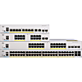 Cisco Catalyst C1000-16T Ethernet Switch - 16 Ports - Manageable - 2 Layer Supported - Modular - 2 SFP Slots - C100016T2GL 1 thumbnail image